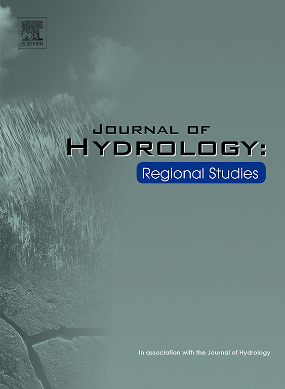 Go to journal home page - Journal of Hydrology: Regional Studies